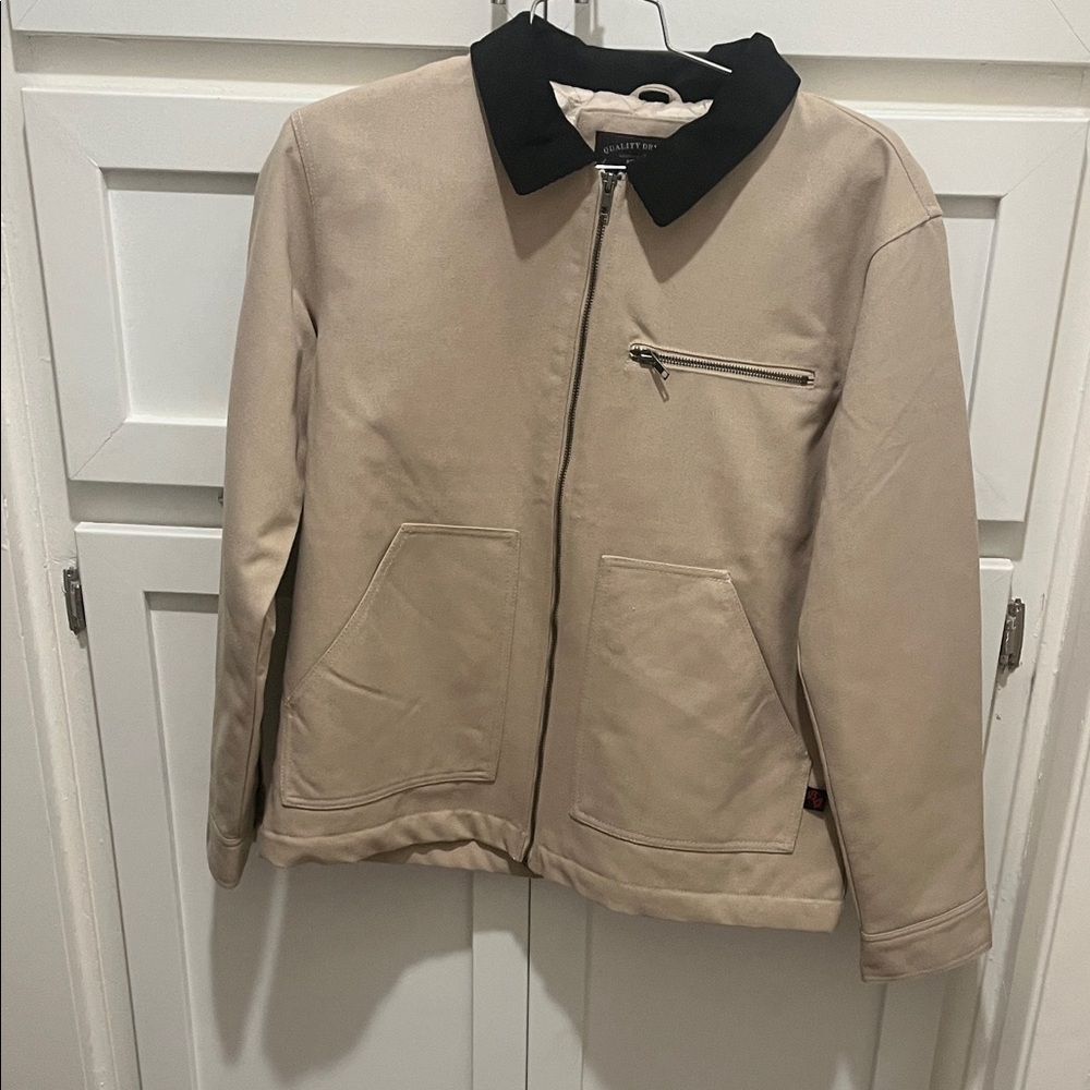 Pendleton Beige Jacket with Black Collar - image 1
